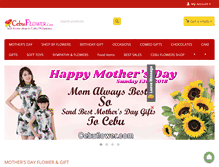 Tablet Screenshot of cebuflower.com